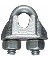 WIRE ROPE CLIP 1/8" ZINC