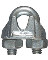 WIRE ROPE CLIP 3/16" ZINC