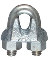 WIRE ROPE CLIP 1/4" ZINC