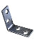1-1/2" X 5/8" CORNER IRON ZINC