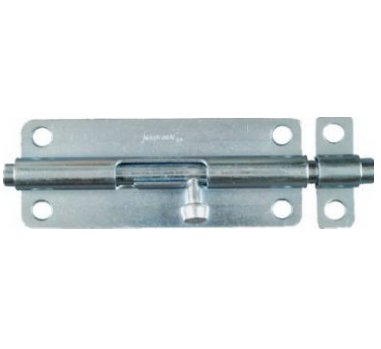 5" Zinc Barrel Bolt