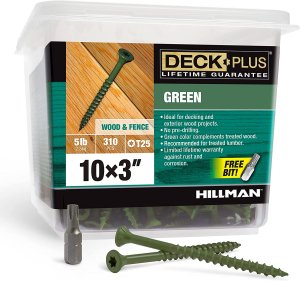 5LB 3x10 GRN Deck Screw