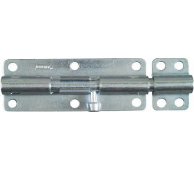 6" HD Zinc Barrel Bolt