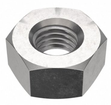 5/8-11 FIN HX NUT 18-8 STAINLESS