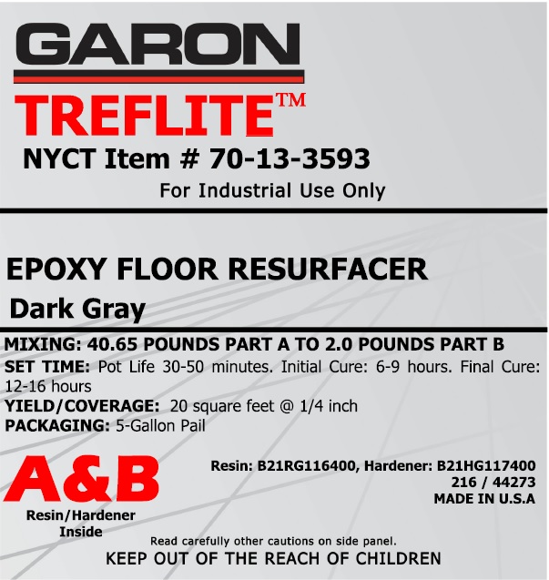 GARON TREFLITE 40015- DARK GRAY
