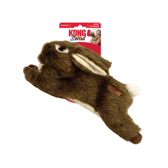 Kong Wild Low Stuff Rabbit Medium