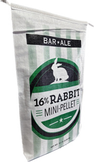 Bar Ale 16% Rabbit Mini Pellets 50 lb