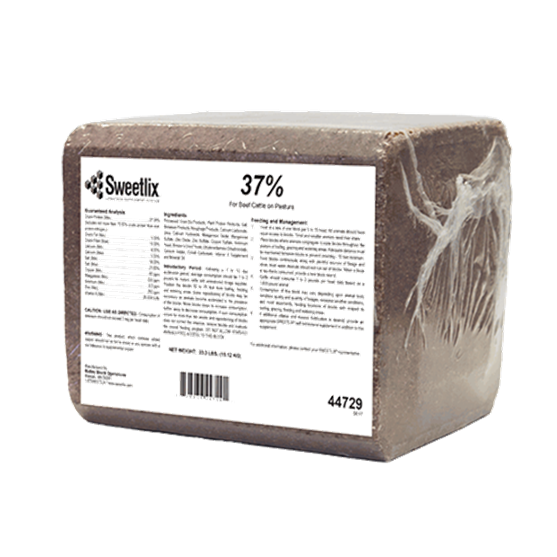 Sweetlix 37% Pressed Block 33 lbs