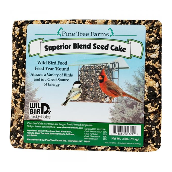 Pine Tree Farms Superior Blend Seed Cake 2 lb