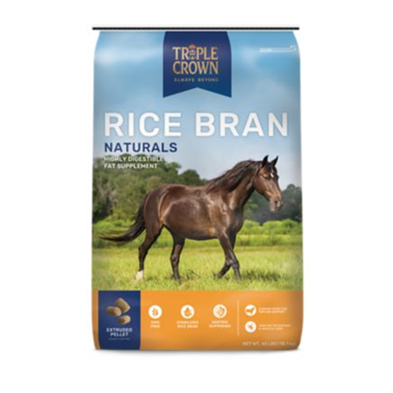 Triple Crown Rice Bran 40lbs