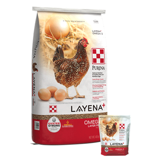 Purina Layena Plus Omega 40 lb