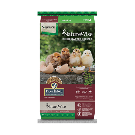 Nutrena NatureWise Chick Starter Grower 18% 40 lb