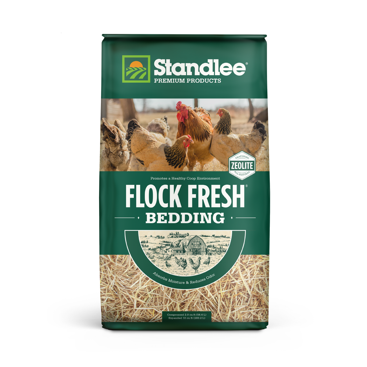 Standlee Flock Fresh Bedding 2cu ft