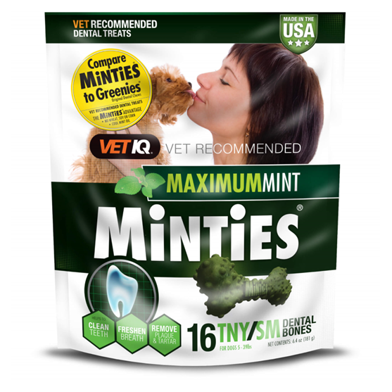 Minties Dental Bone Small 16 count