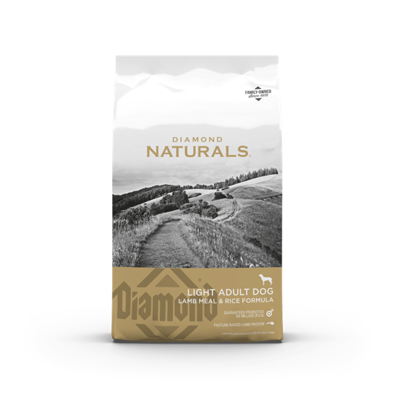 Diamond Natural Light Lamb & Rice 15 lb Dog Food