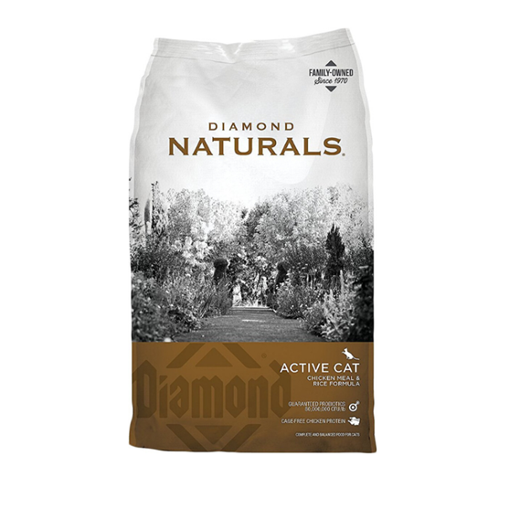 Diamond Natural Active 18 lb Cat Food