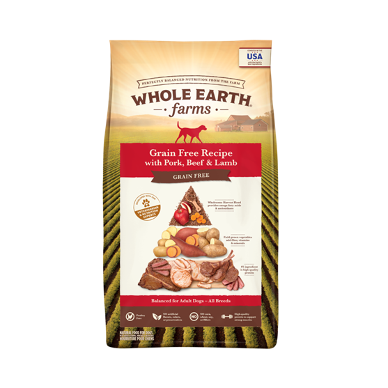 Merrick's Whole Earth Grain Free Beef & Lamb 25 lb Dog Food