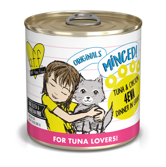 Weruva BFF Grain Free Minced 4 Eva 3 oz Cat Food