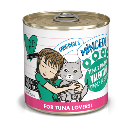 Weruva BFF Grain Free Minced Valentine 10 oz Cat Food