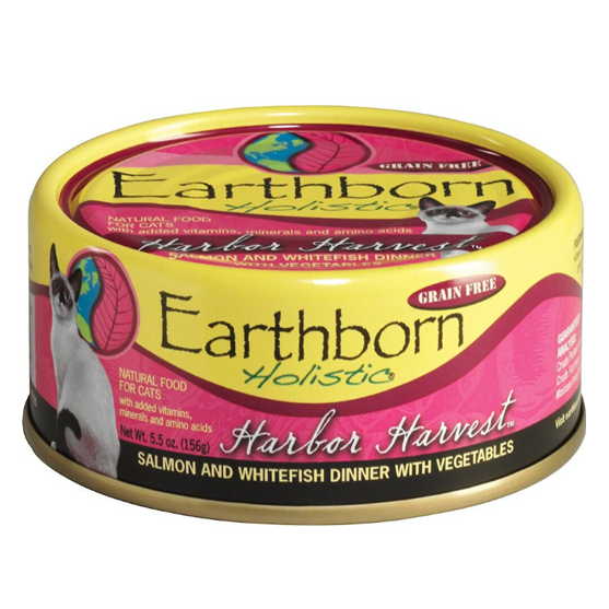 Earthborn Holistic Grain Free Harbor Harvest 5.5 oz Cat Food