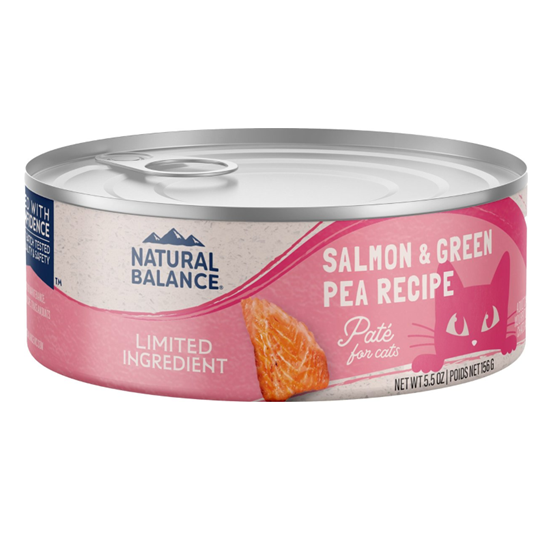 Natural Balance Salmon & Green Peas 5.5 oz Cat Food