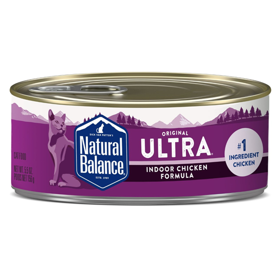 Natural Balance Cat Indoor 5.5 oz Cat Food