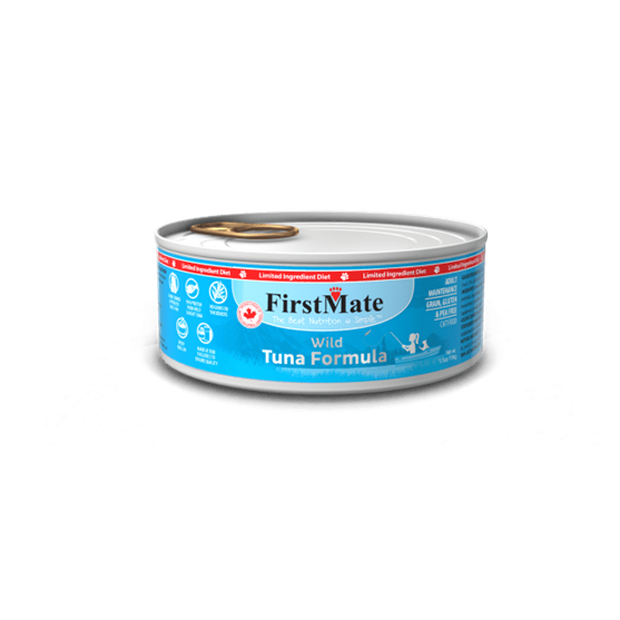 First Mate Wild Tuna 5.5 oz Cat Food