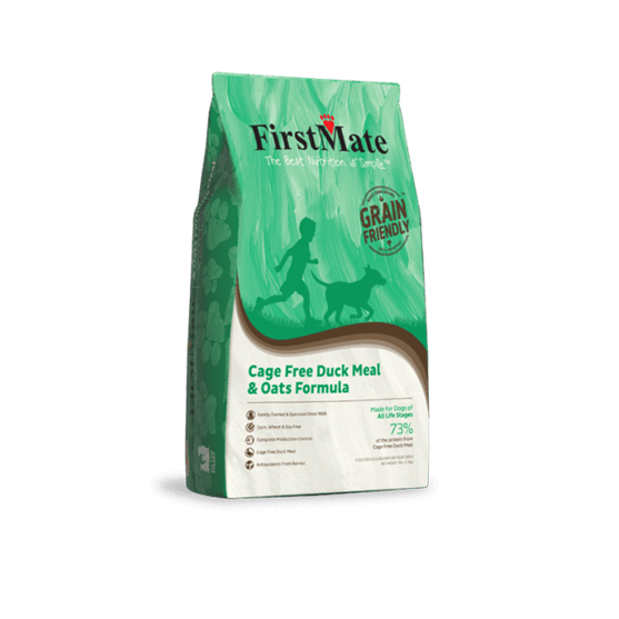 First Mate Grain Friendly Duck Oats 5 lb Dog Food