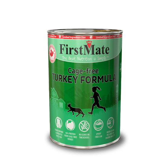 First Mate L.I.D. Turkey 12.2 oz Cat Food