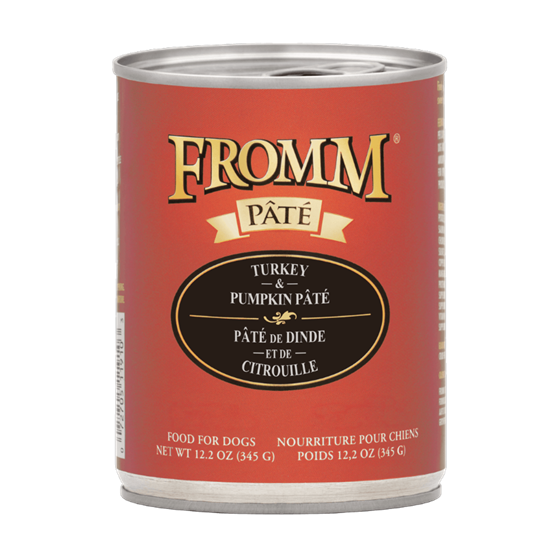 Fromm Grain Free Turkey and Pumpkin Pate 12.2oz