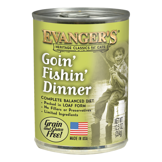 Evanger's Classic Goin' Fishin' 13 oz Cat Food