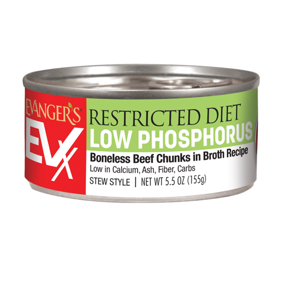 Evanger's Restricted Low Phosphorus 5.5 Ounce Can