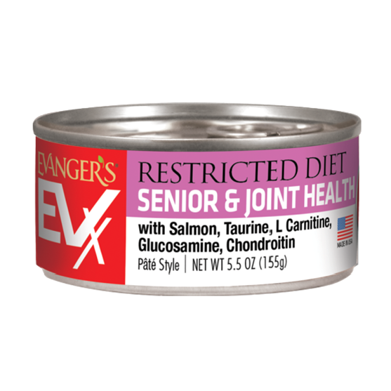 Evanger's Restricted Diet Senior and Joint Health Cat 5.50 Ounce Can