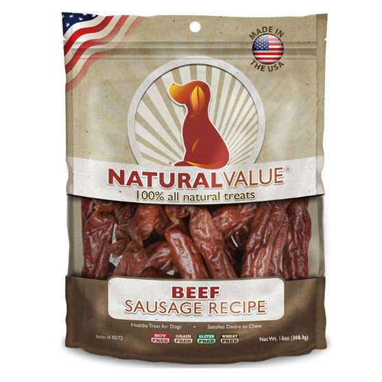 Loving Pet Soft Chew Beef Sausages 14 oz