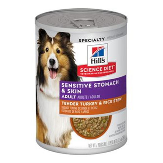 Science Diet Sensitive Stomach and Skin Turkey Dog Food 13oz