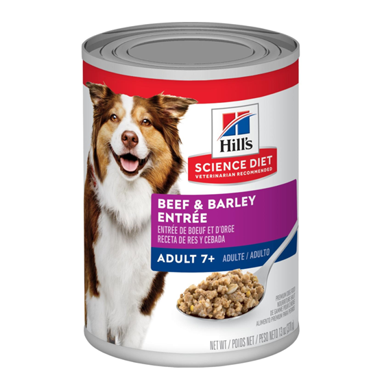 Science Diet Canine Senior Beef 13 oz Dog Food