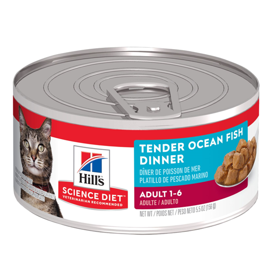 Sceince Diet Feline Ocean Fish Dinner 5.5oz Cat Food