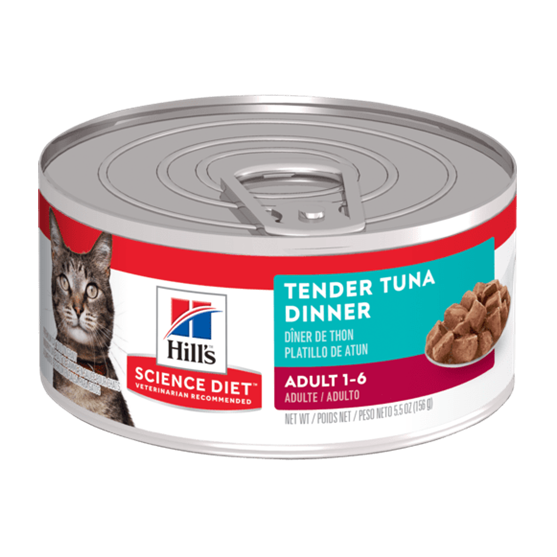 Science Diet Feline Tender Tuna 5.5 oz Cat Food