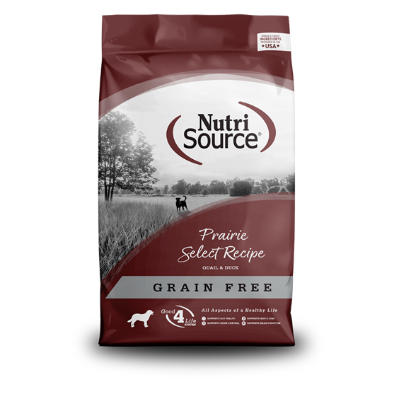 Nutri Source Grain Free Prairie Select 4 lb Dog Food