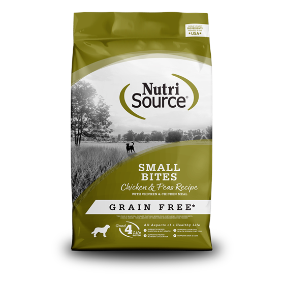 Nutri Source Small Bites Chicken and Rice Adult Dog 4 lbs