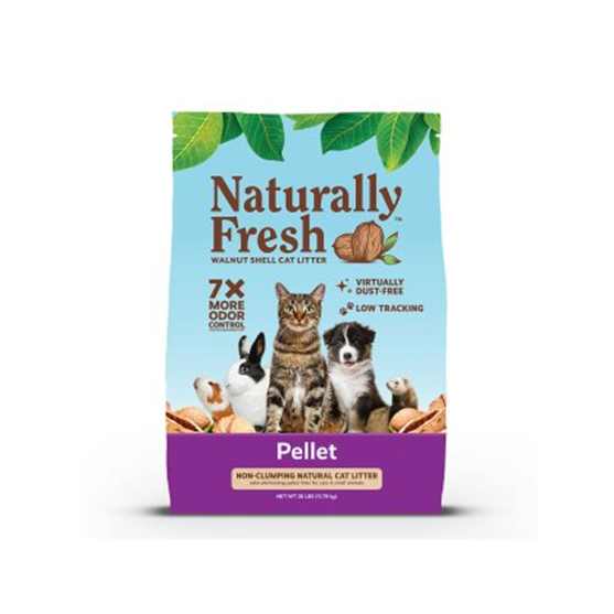 Naturally Fresh Pellet Walnut Cat Litter 26lbs