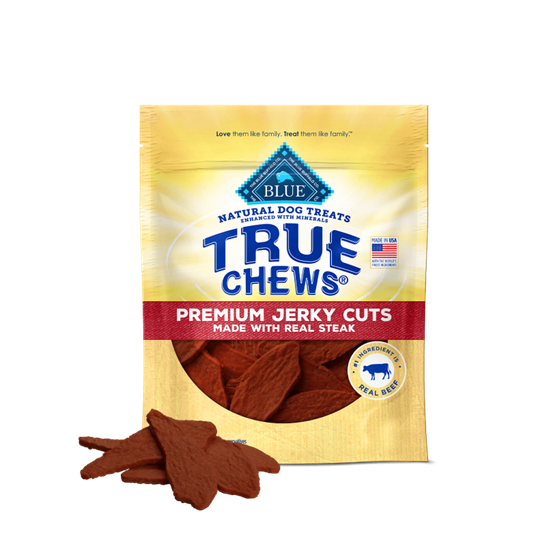 Blue Buffalo True Chew Steak Grill Dog Treats 10 oz