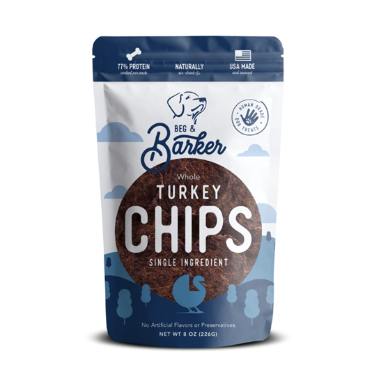 Beg and Barker Turkey Chips 8oz