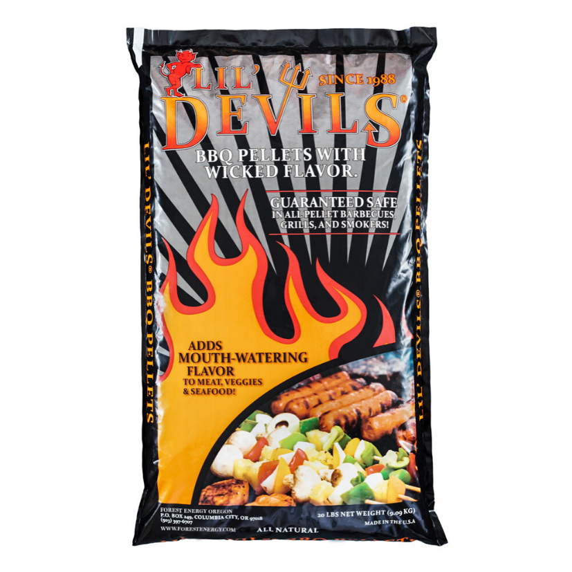 Lil' Devils BBQ Pellets 20 lb