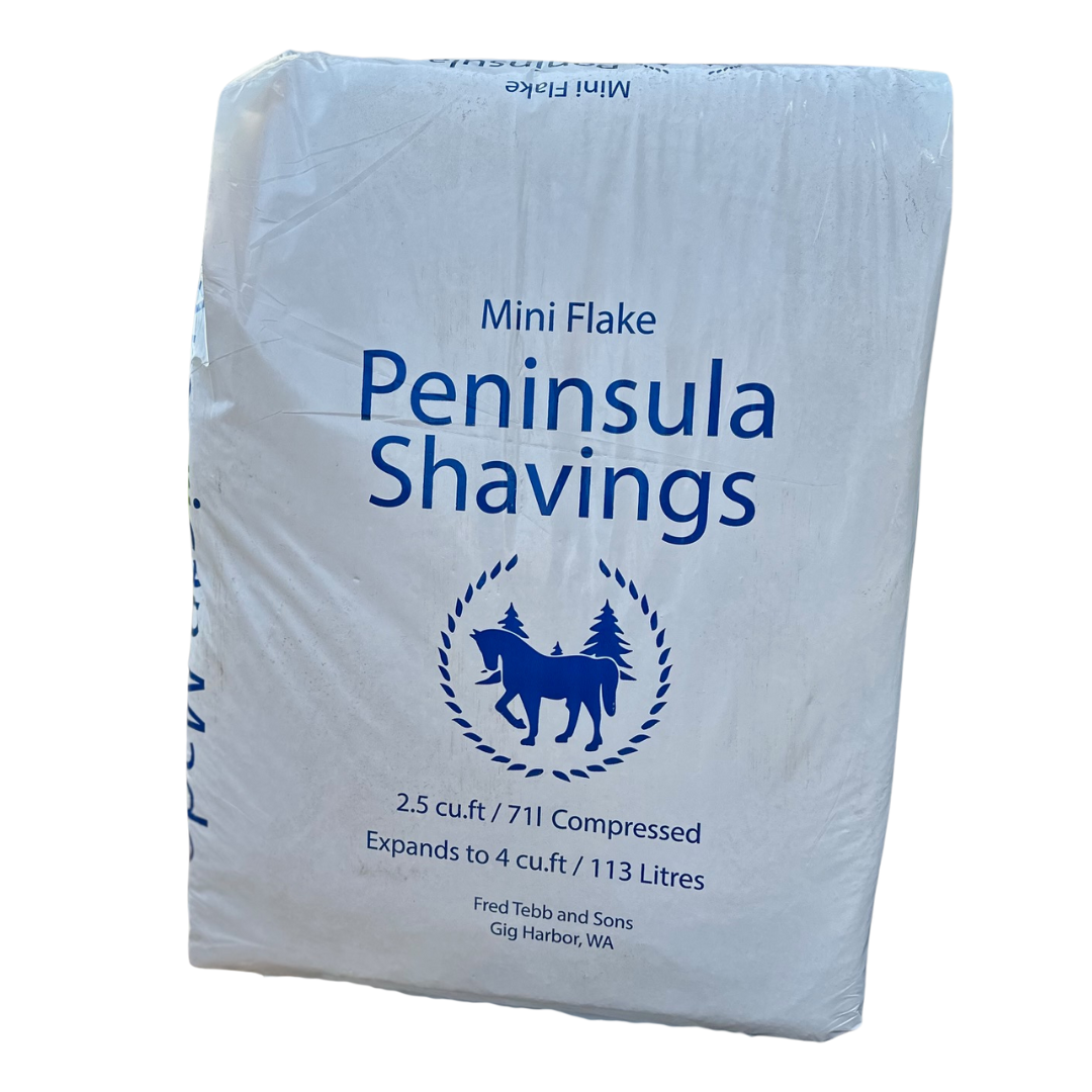 Peninsula Shavings, Mini Flakes, 4 Cu. Ft.