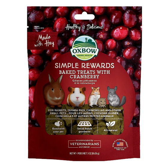 Oxbow Baked Cranberry Treat 3 oz