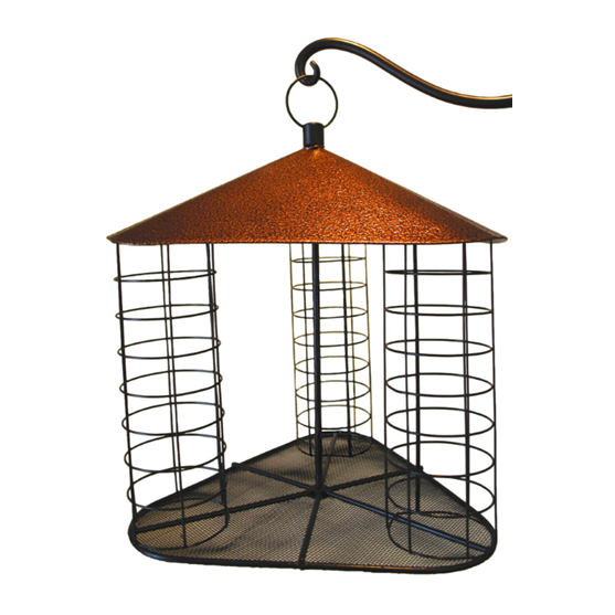 Fly-Through Suet Ball Feeder