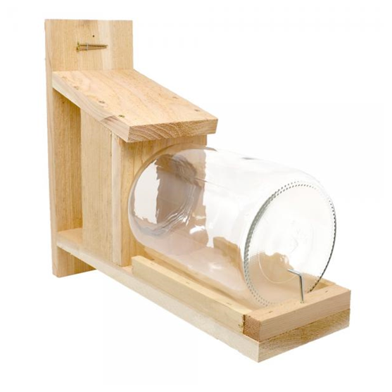 Songbird Essentials Squirrel Jar Feeder