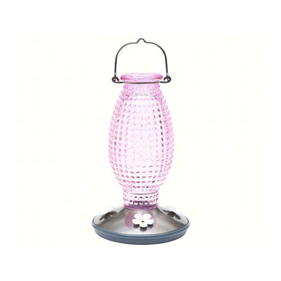 Perky-Pet Cranberry Hobnail Hummer Feeder