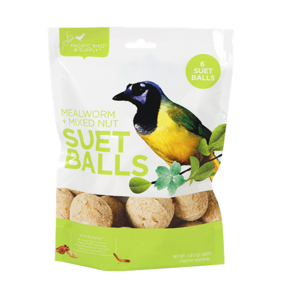 DEPARTMENTS Pacific Bird And Supply Suet Balls Mealworm And Nut 6 pack